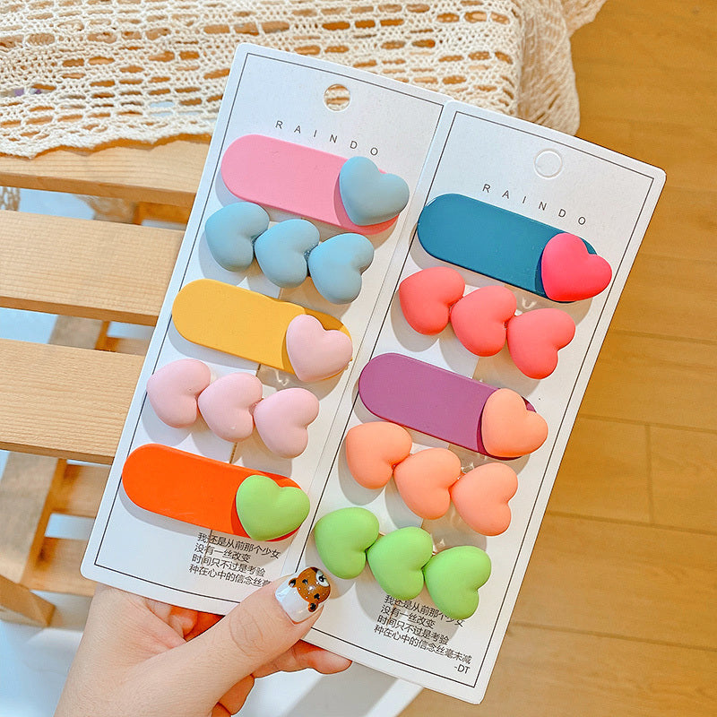 Girls Fashion Simple Love Hair Clip