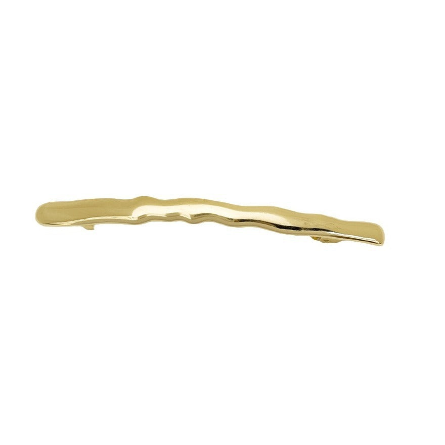 Irregular Spring Clip Alloy Barrettes Loose Clip Back Head