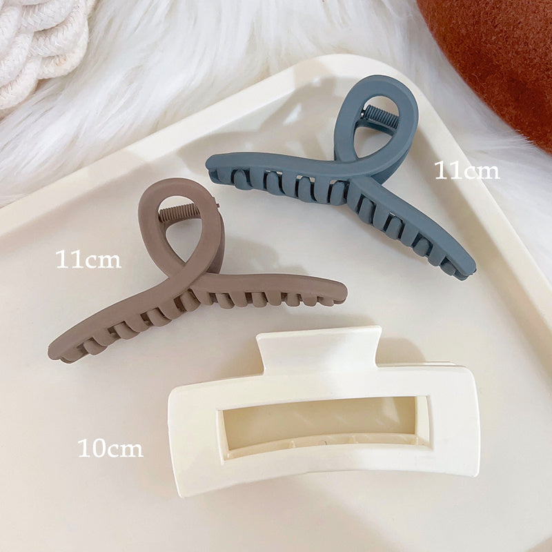 Best Plush Grab Clip Back Head Hair Clip Female Senior Sense Shark