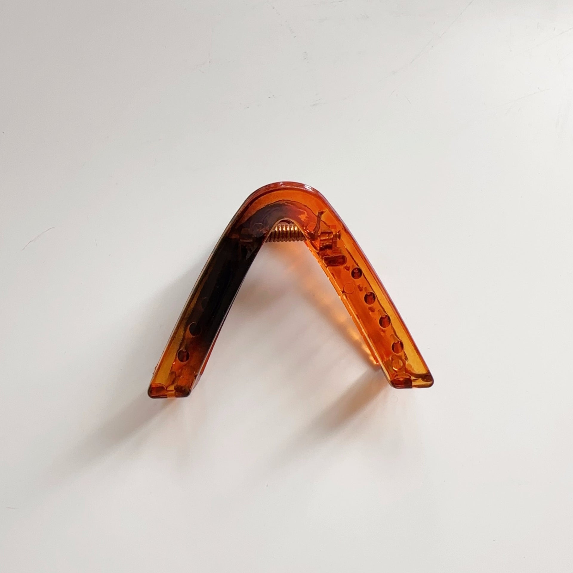 Triangle Plastic Hair Jaw Clip Women's Large Shark Clip Back Head