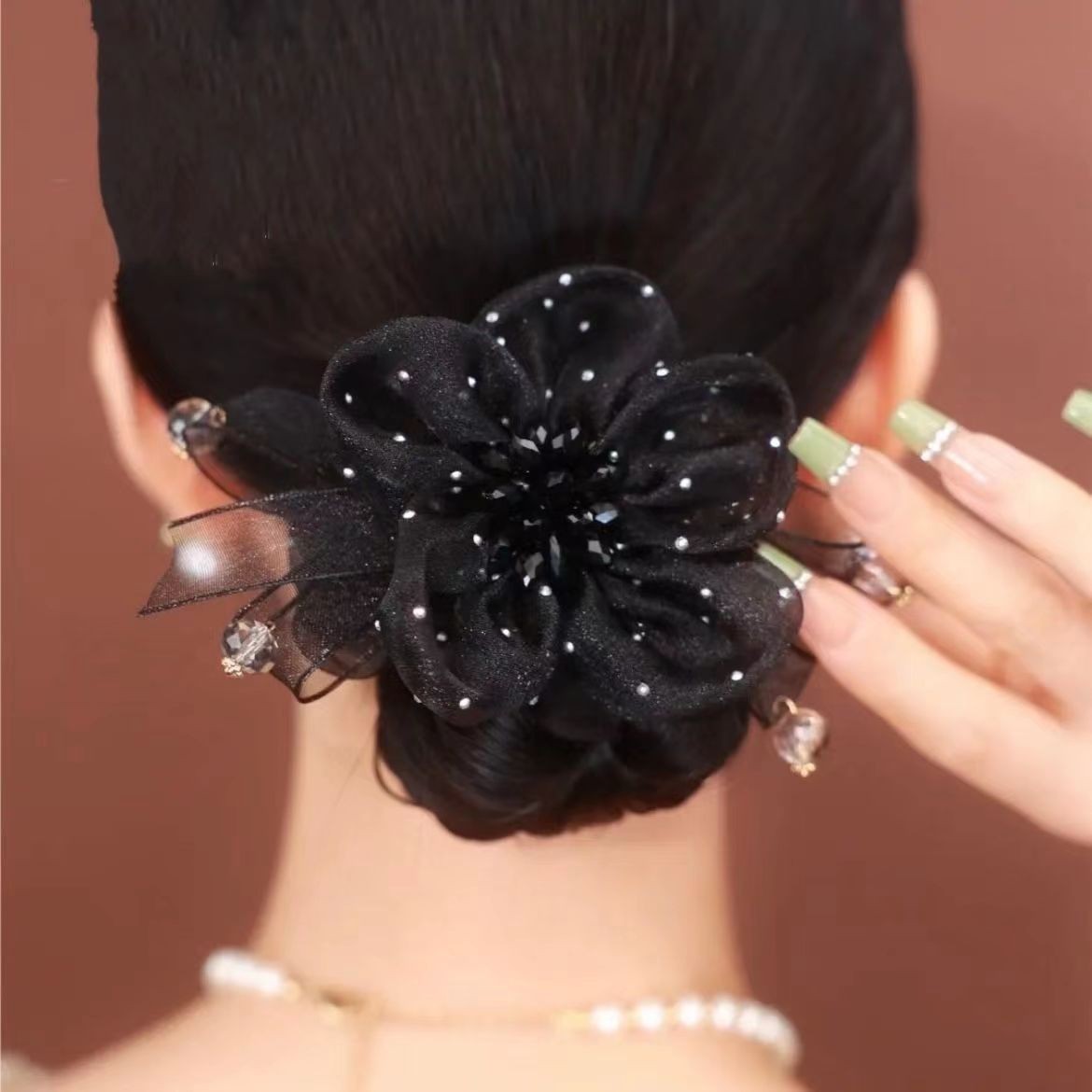 Women's Organza High-grade Temperament Hair Ring