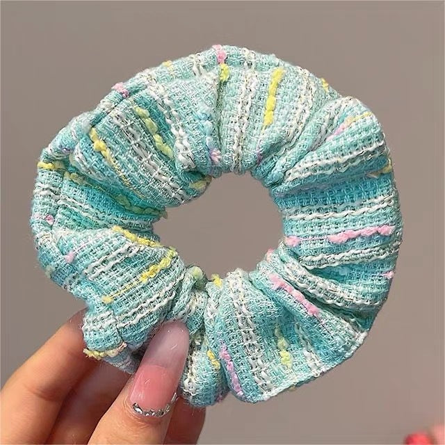 Summer Super Fairy Sweet Lace Large Intestine Hair Ring