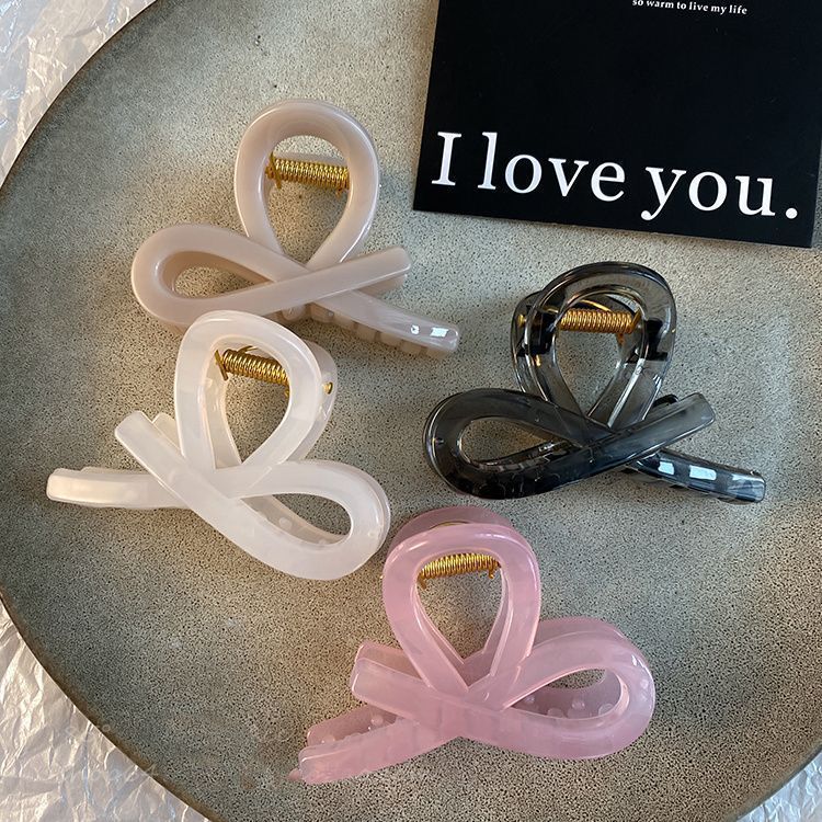 Best Niche Design Jelly Barrettes Women's Spring And Summer Temperament High Sense