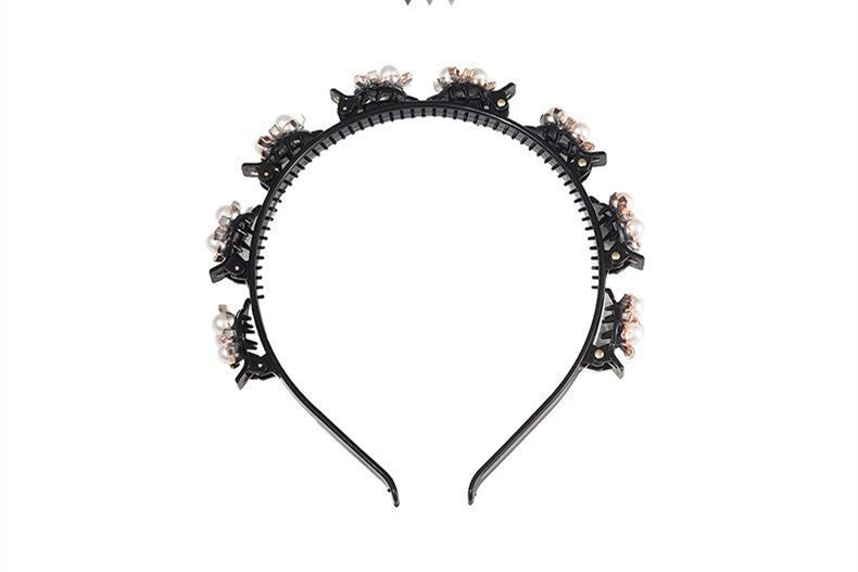 Lazy Headband Braided Hairpin Pressed Hair Headdress Pastoral