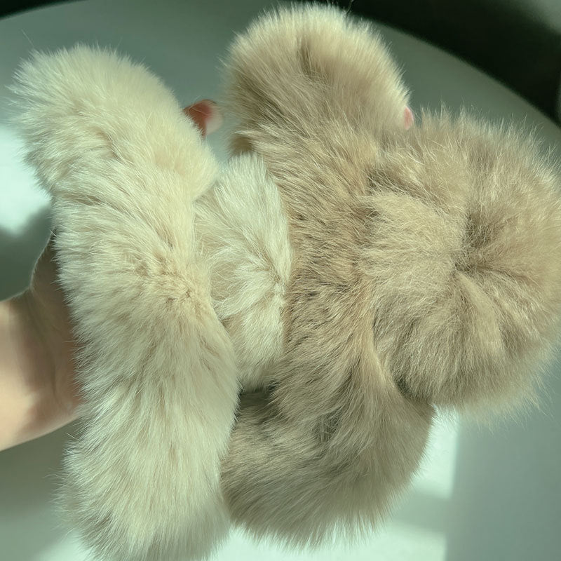 Best Korea Real Otter Hair Hair Clip Female