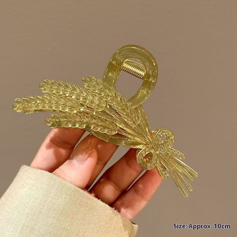 Ins Summer Advanced Sense Wheat Barrettes