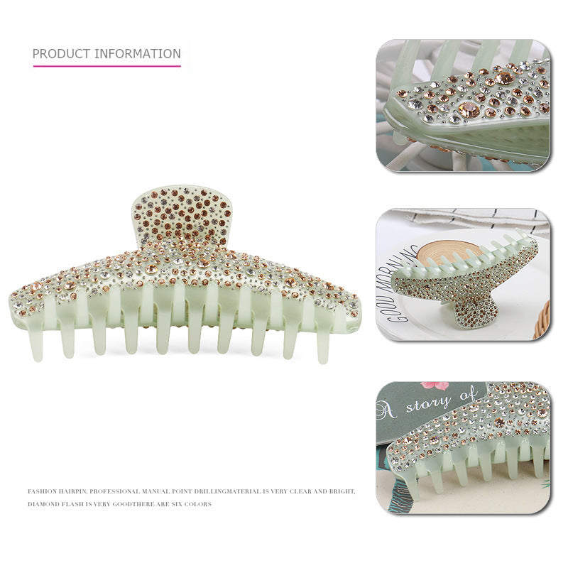 Artistic Retro Cellulose Acetate Sheet Grip Barrettes
