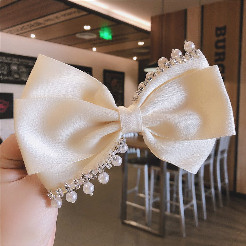 Hairpin Super Fairy Temperament Girl Side Clip Spring Hairpin Hair Accessories