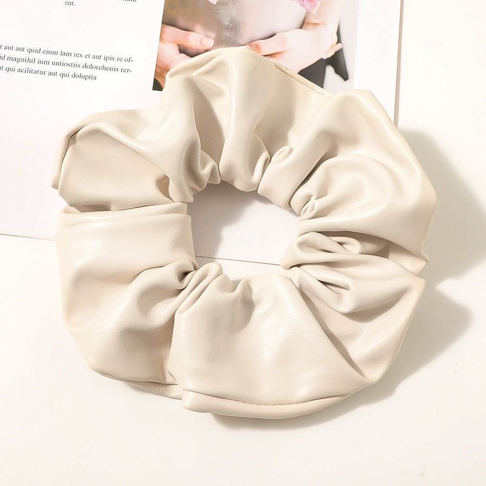 Ponytail New PU Large Intestine Hair Ring