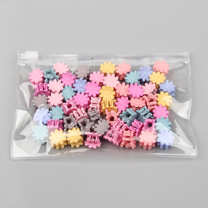 Children's Cartoon Small Hair Clip Mini Cute Frosted Clip Colorful Hairpin Does Not Hurt Hair Clip Small Jaw Clip