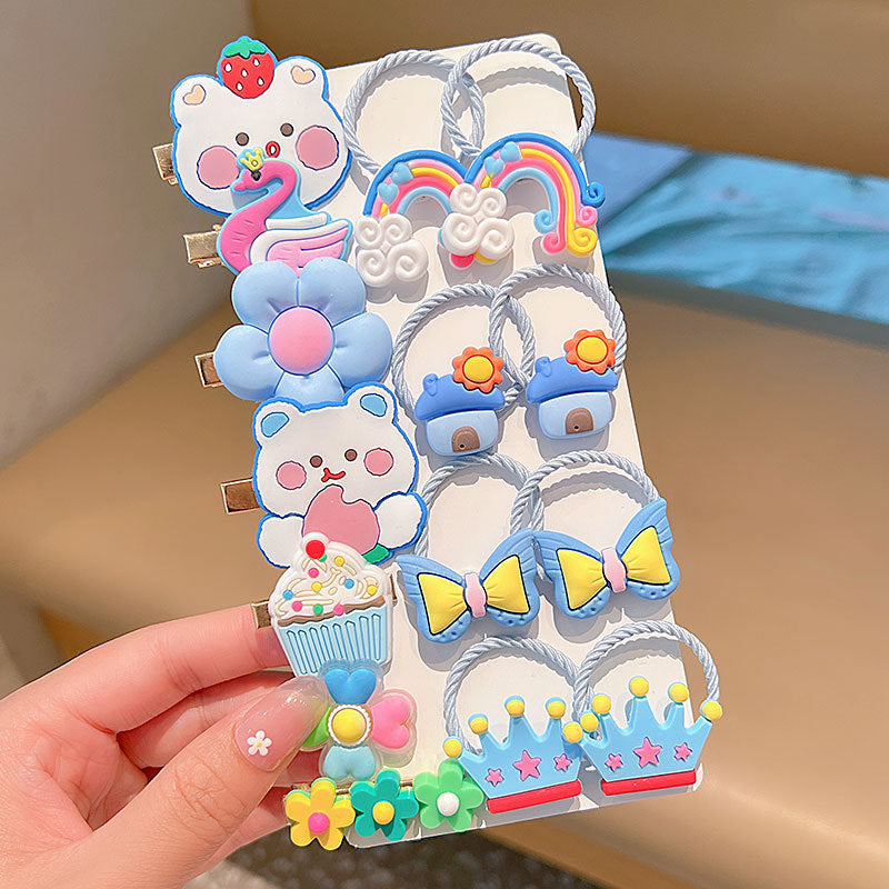 Silicone Cartoon Children's Hair Clip