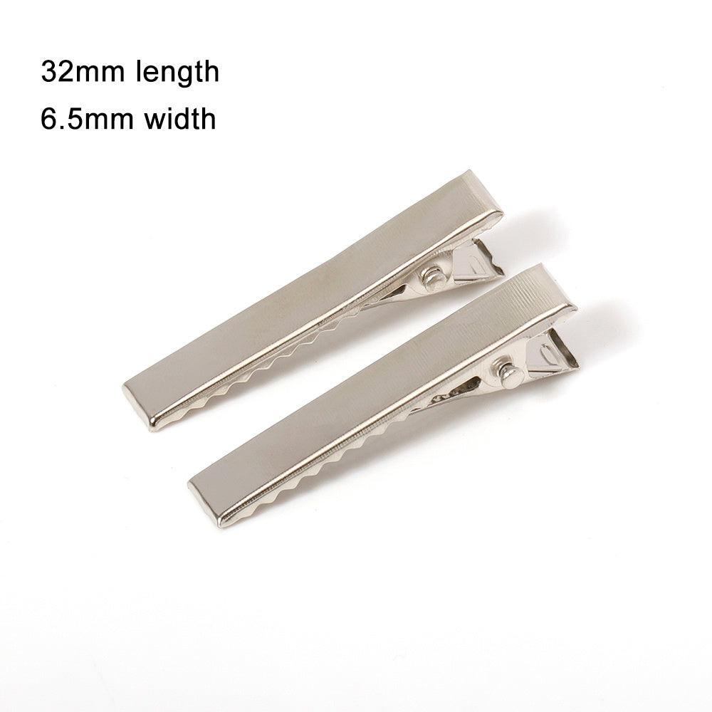 JewelryFish Mouth Metal Alligator Clip Hair Accessories
