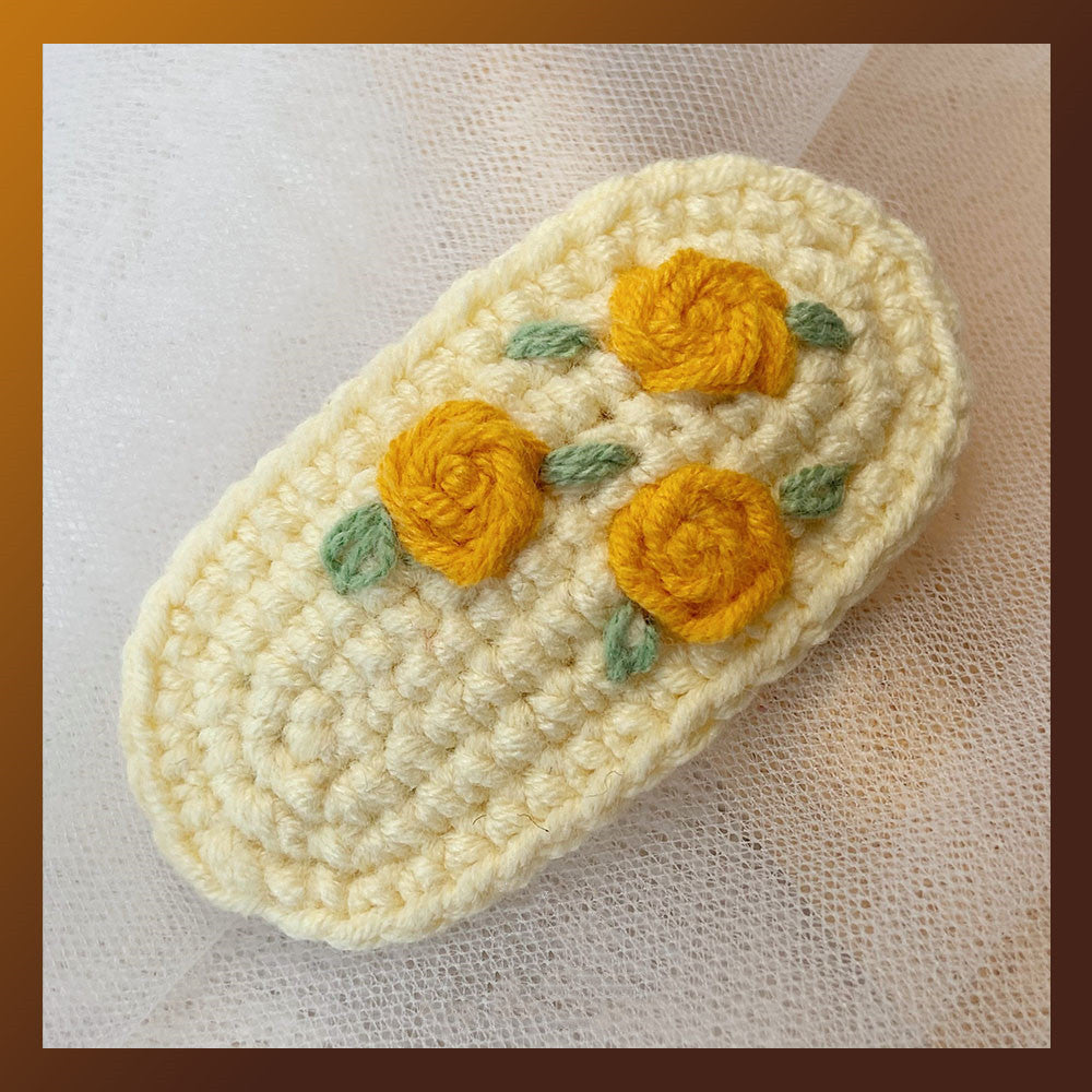 Fashion Braided Yarn Three-dimensional Hair Clip