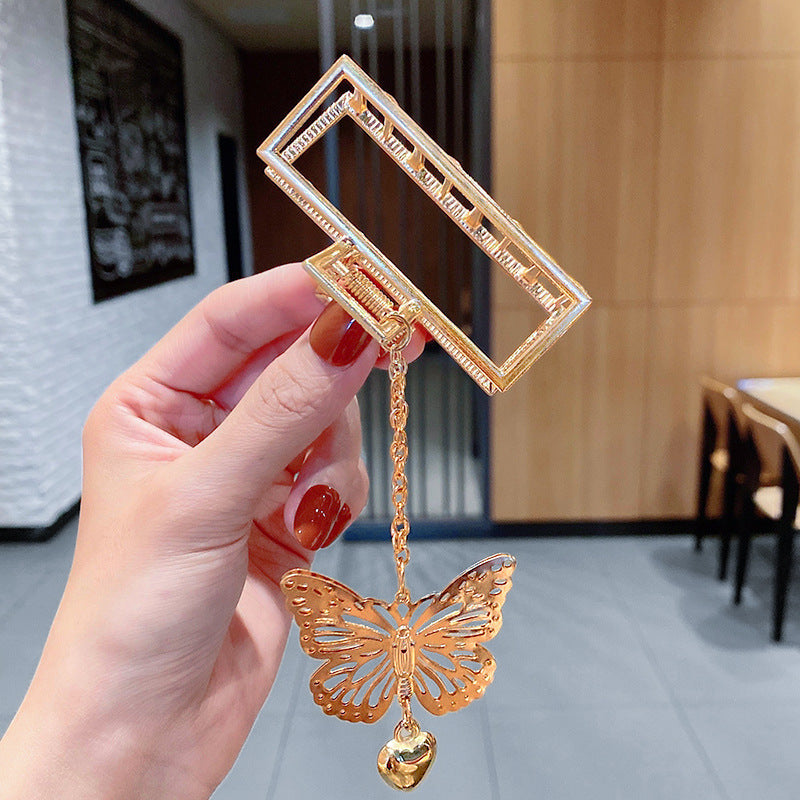 Women's Fashion Three-dimensional Butterfly Pendant Hair Clip