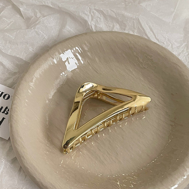 Women's Fashion Triangle Metal Barrettes