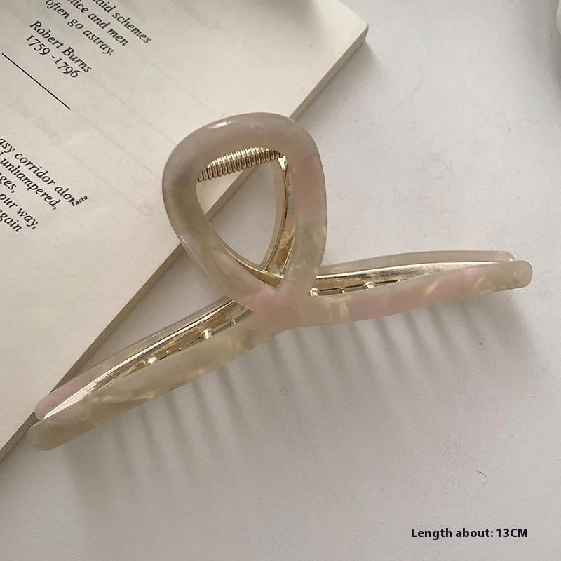 Best Retro French Simple Hair Clip Women