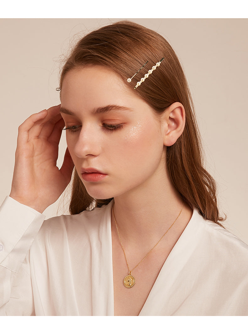 imitation pearl hair clip