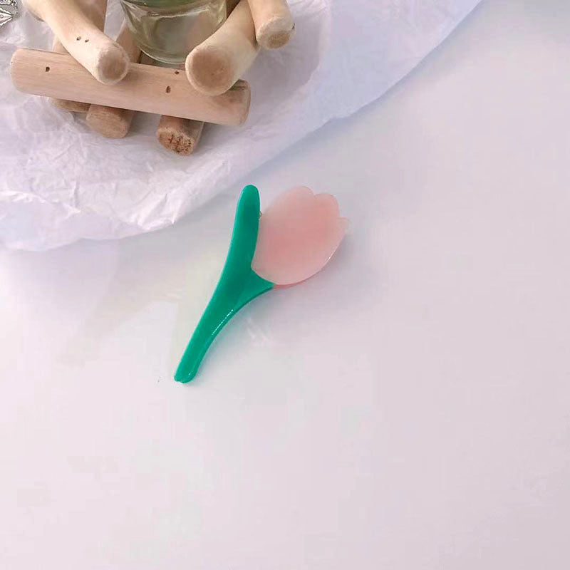 Tulip Catching Clip Female Summer Hair Catching The Back Of The Head Hairpin