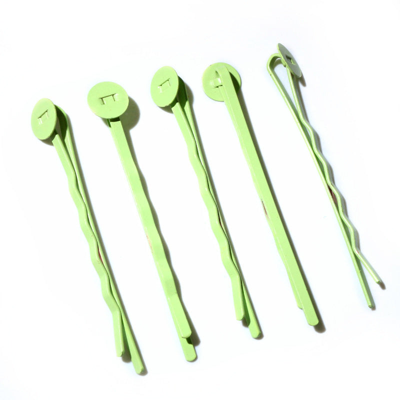 Candy Color Band Tray Clip Internet Celebrity Small Hairpin Handmade Hair Accessories