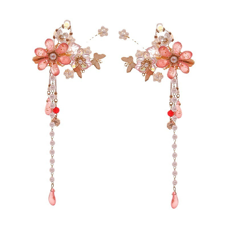 Everyday Travel Season Braided  Styling Fairy Step Tassel Fringe Clip Hair Accessories
