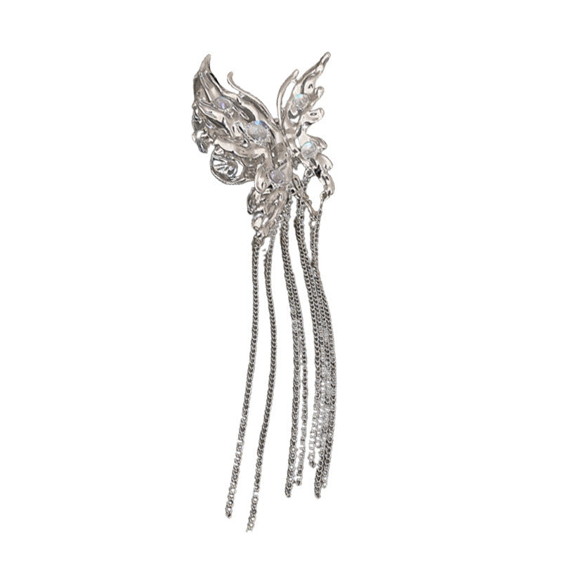 Best Butterfly Moonstone Tassel Personalized Hair Shark Clip