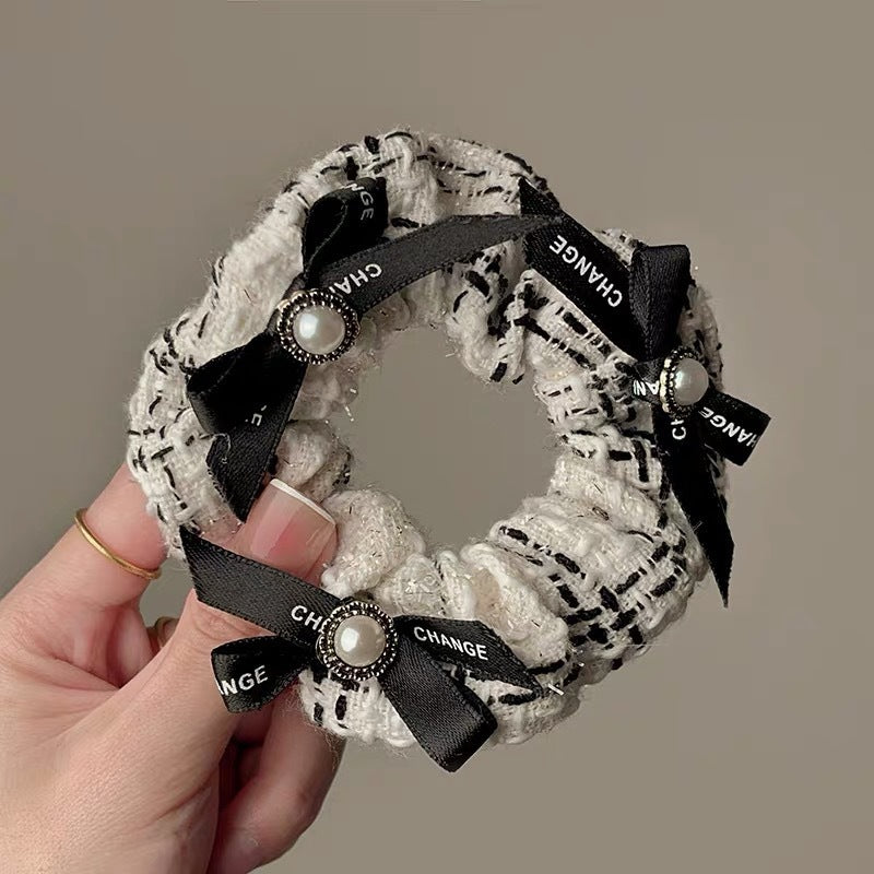 Summer Super Fairy Sweet Lace Large Intestine Hair Ring