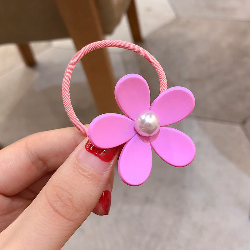 Children's Hair Clip Flower Hair Clip Cute Hair Rope