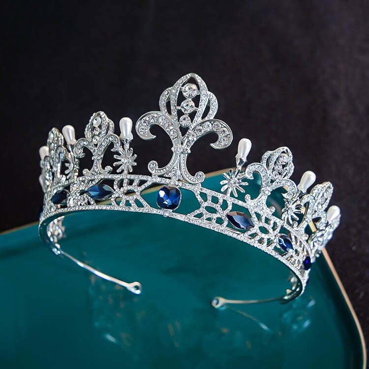 Best Bridal Crown European Queen Retro Crystal Hair Accessories