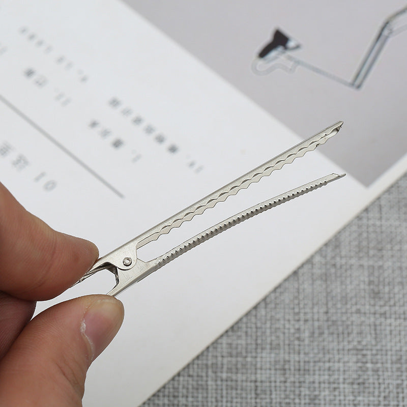 JewelryFish Mouth Metal Alligator Clip Hair Accessories