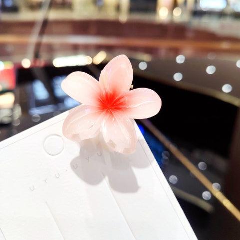 Sweet Girl Plumeria Rubra Barrettes