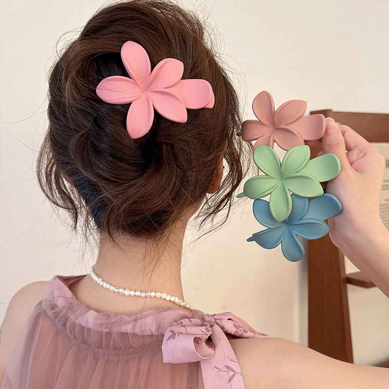 Best Flower Duckbilled Hair Clip Female Temperament Updo