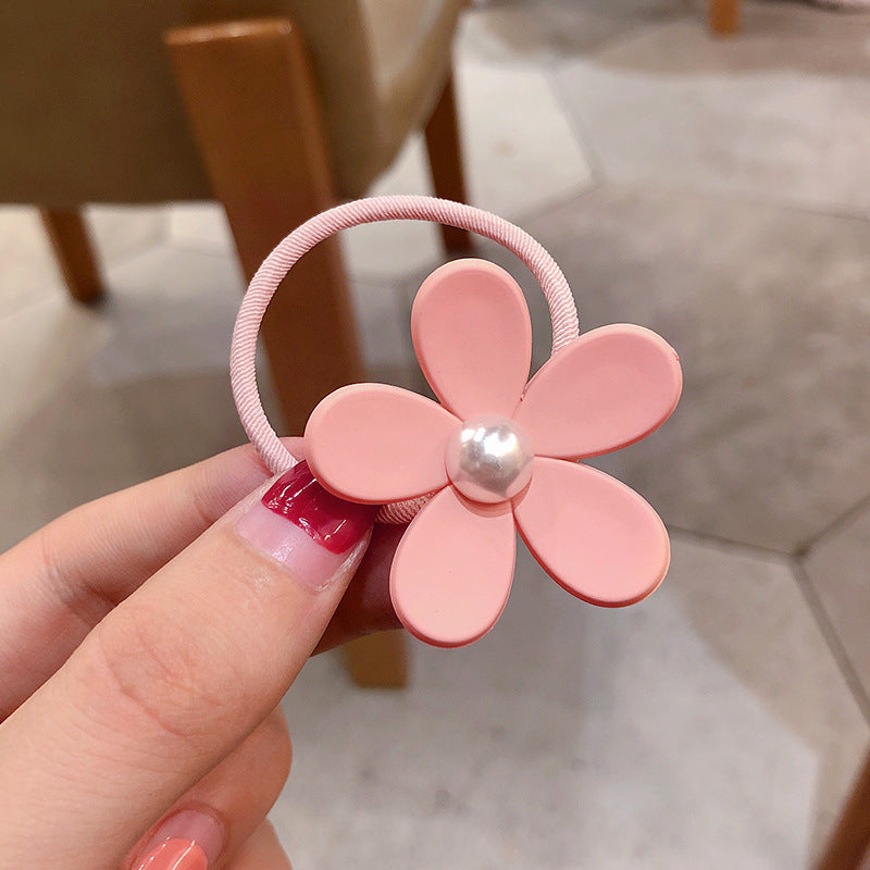 Children's Hair Clip Flower Hair Clip Cute Hair Rope