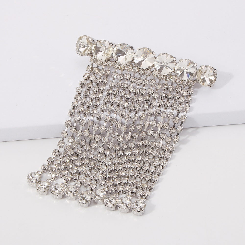 One Word Clip Hair Accessories Niche Personality Fashion New Hair Clip