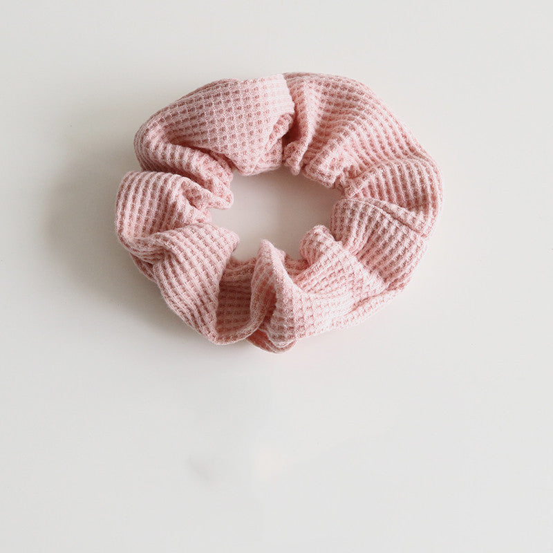 Ins Lattice System Large Intestine Hair Ring Simple Bm Pig Large Intestine Ring
