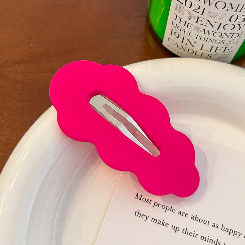 Popular Best Women's Fashion Color Wave Hair Clip BB Clips
