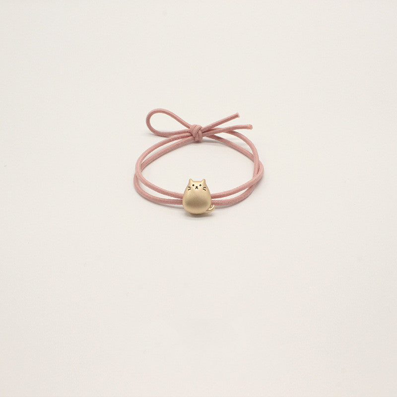 Women's Fashion Simple Cat-shaped Hair Ring