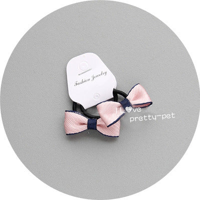 Cute Cartoon Headdress Flower Rubber Band Non-stick Hair Ring
