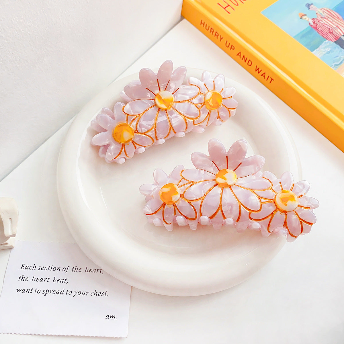 Retro Back Brain Spoon Hair Clip