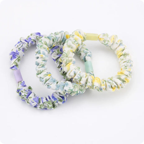Korean Floral Children's Cute Hair String Rubber Band Hair Ring