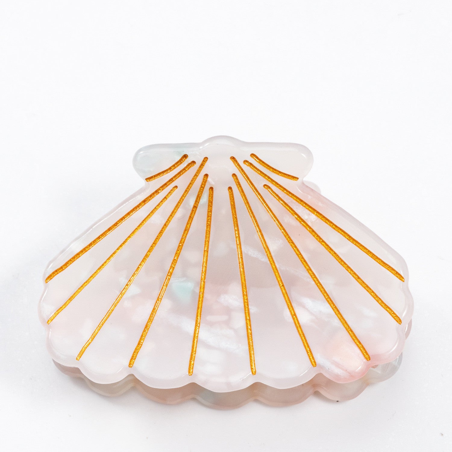 Small Shell Grip Hair Headdress Barrettes