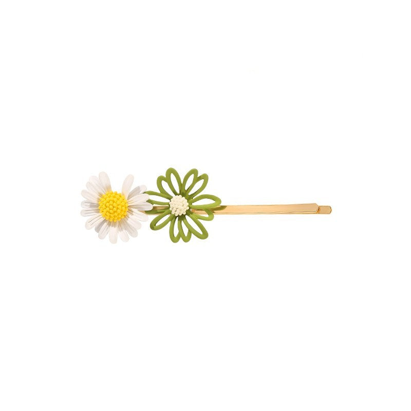 Best Chrysanthemum Flower Barrettes Side Broken Hair Clip