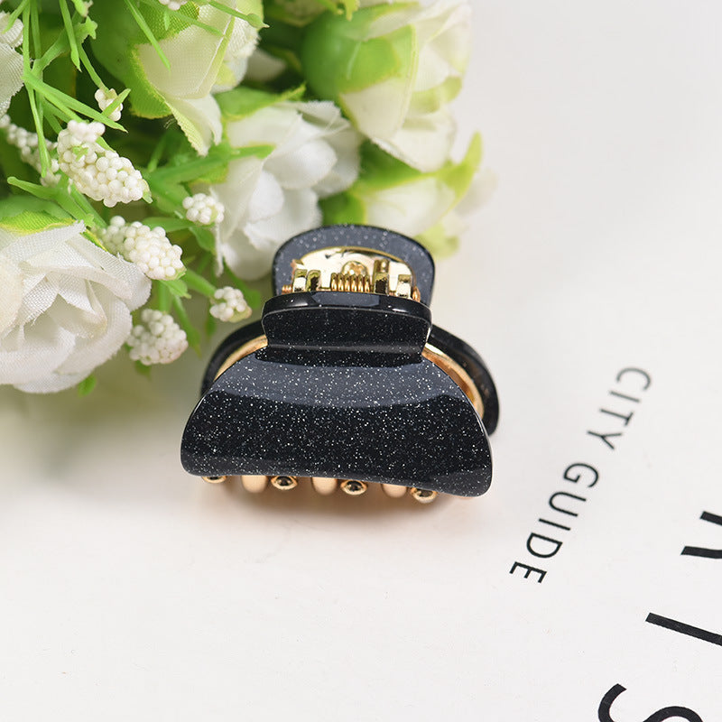 Fashion Small Size Acrylic Barrettes Ponytail Hairpin