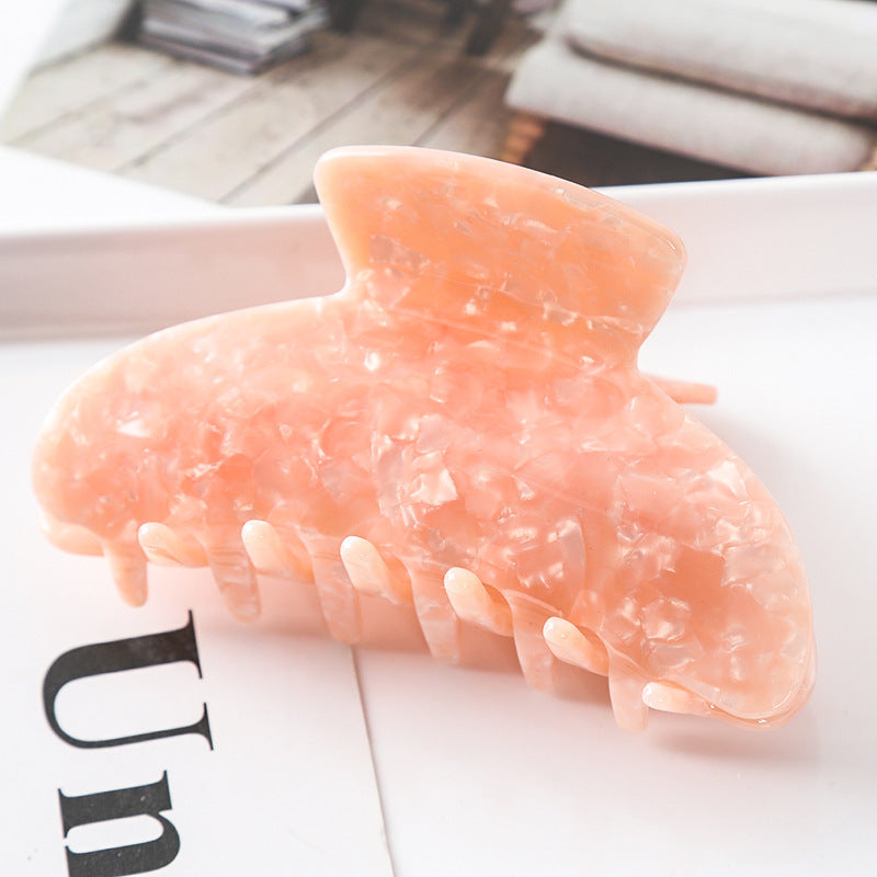 Acetate Plate Ingot Back Head Plate Hair Clip
