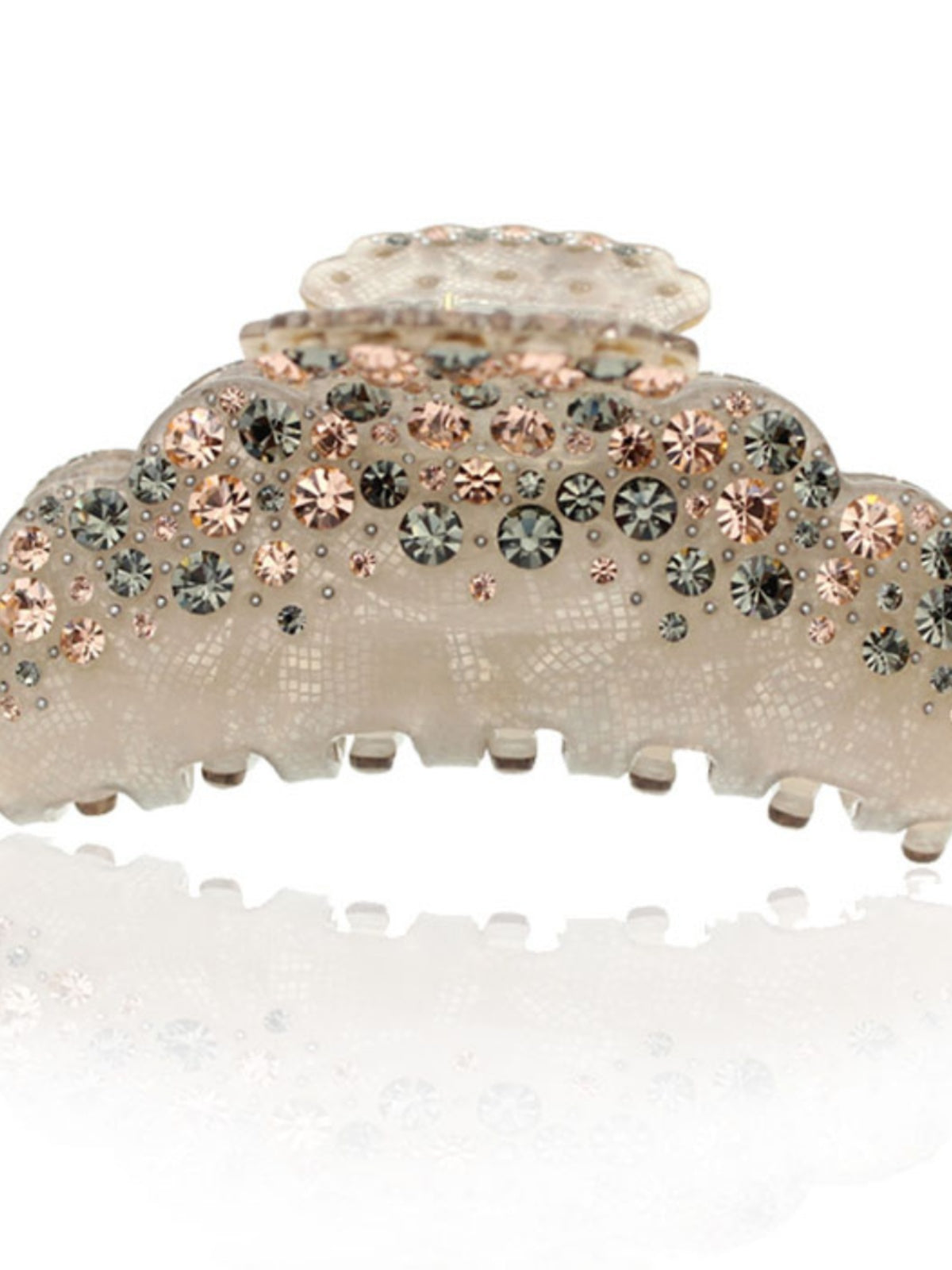 Women's Diamond Shark Clip Large Hair Clip