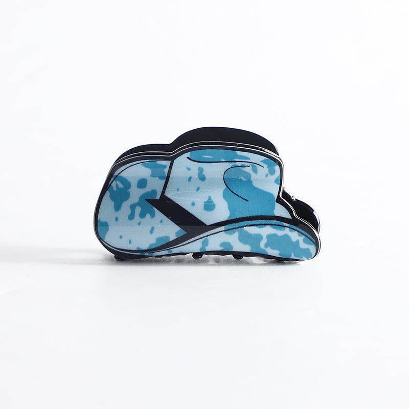 Retro Exotic Acrylic Barrettes