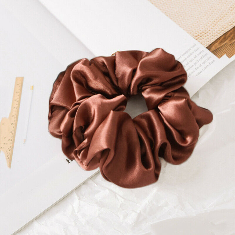 Small Scrunchies Intestine Ring Band Solid Color Hair Rope Simple