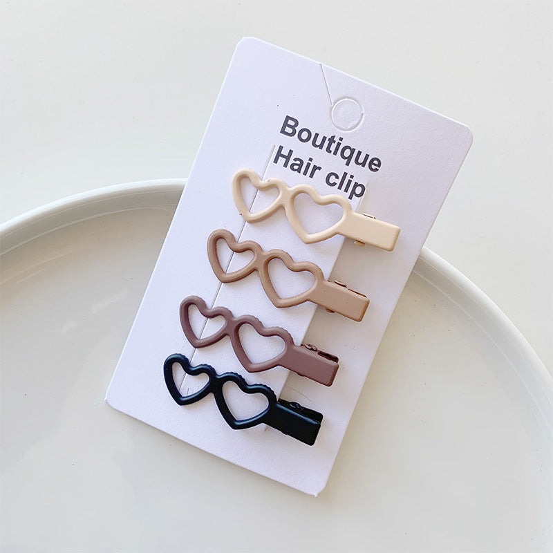 Milk Tea Hair Clip Coffee Color Bb