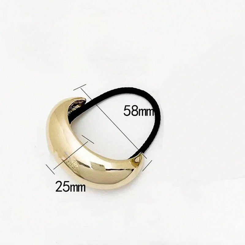 U-shaped Alloy Rope High Sense Ponytail Hair Ring