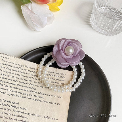 Hair Rubber Band Temperament Hair Ring Summer Leather Case