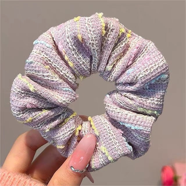 Summer Super Fairy Sweet Lace Large Intestine Hair Ring